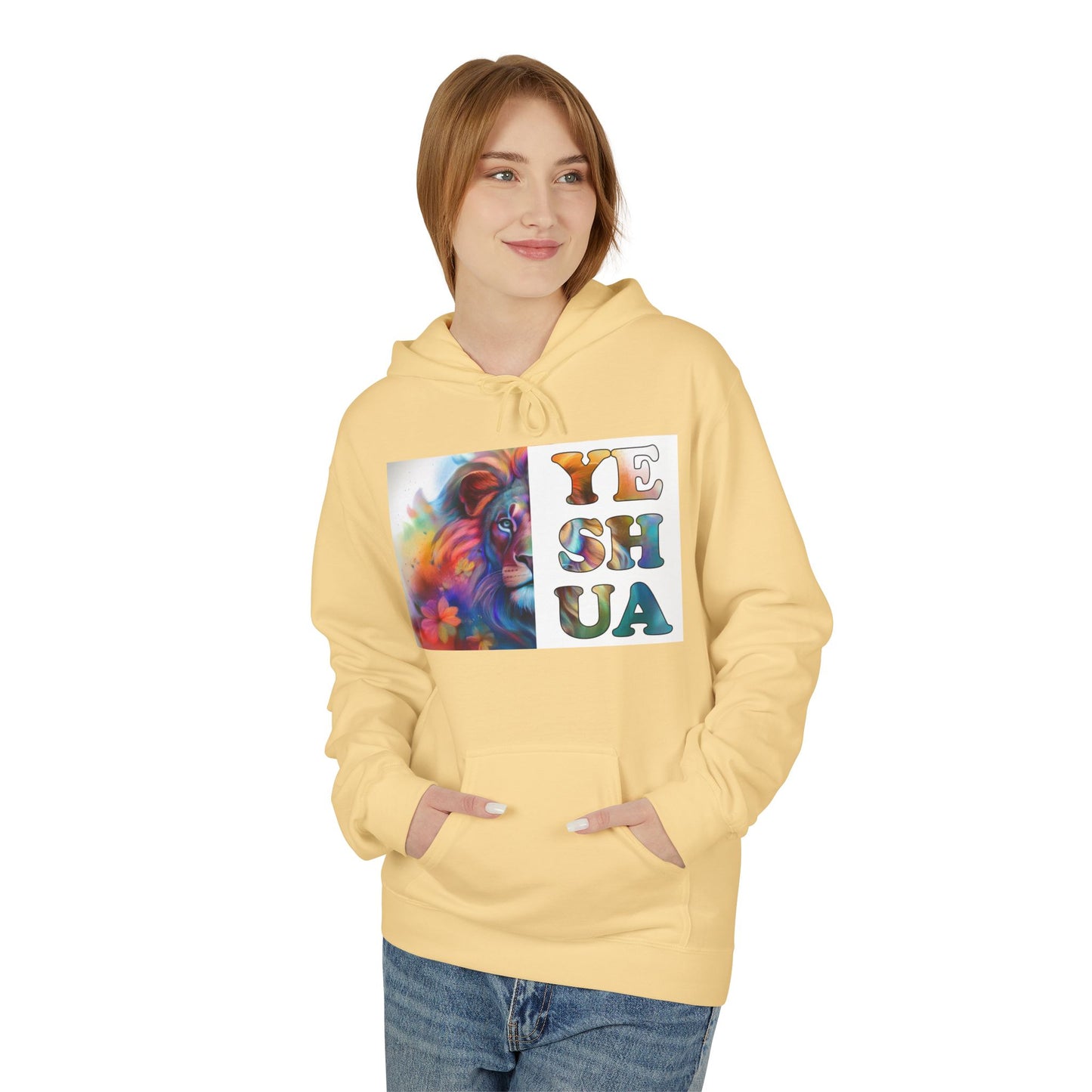 Lion Yeshua Hoodie - Unisex Fleece