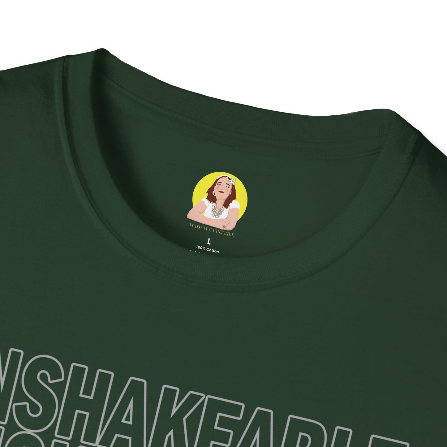 Unshakeable Floral T-Shirt, Motivational Tee, Casual Wear, Gift for Friends, Inspirational Apparel, Summer Fashion