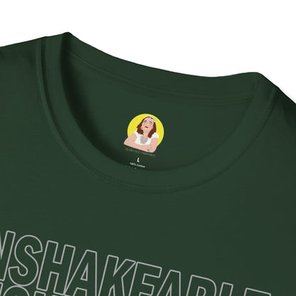 Unshakeable Floral T-Shirt, Motivational Tee, Casual Wear, Gift for Friends, Inspirational Apparel, Summer Fashion