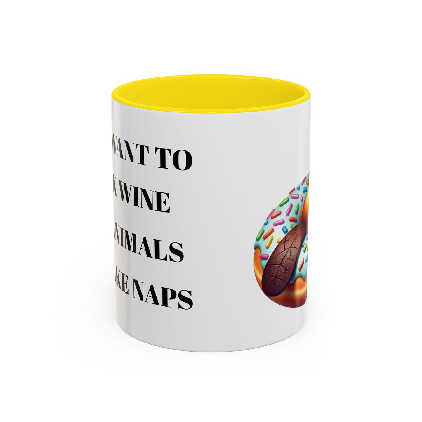 Cute Beaver Donut Coffee Mug - Fun Gift for Animal Lovers