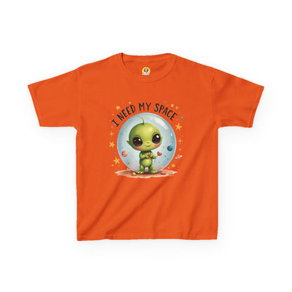 Kids Alien Graphic Tee - I Need My Space, Fun Kids Shirt, Cute Summer Apparel, Gift for Young Explorers, Outer Space Theme