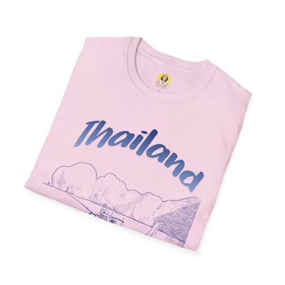 Thailand Adventure Unisex Softstyle T-Shirt - Travel Tee, Summer Vibes, Wanderlust Gift, Casual Wear, Birthday Present
