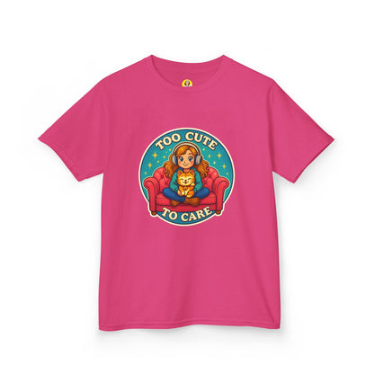Too Cute Kids Tee, Funny Kids T-Shirt, Cute Child Gift, Birthday Outfit, Fun Children's Apparel, Casual Kids Wear