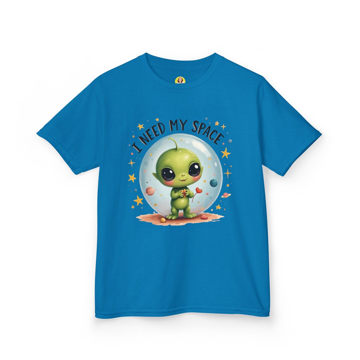 Kids Alien Graphic Tee - I Need My Space, Fun Kids Shirt, Cute Summer Apparel, Gift for Young Explorers, Outer Space Theme