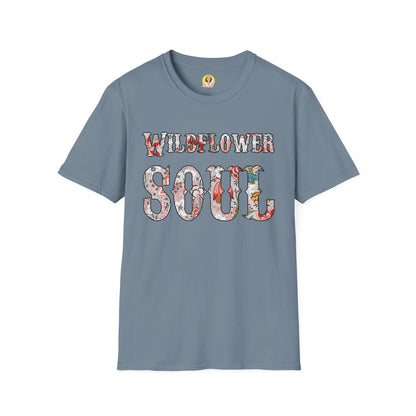 Wildflower Soul Unisex T-Shirt | Nature Lover Gift, Boho Style Tee, Comfortable Fashion, Summer Wear, Festival Outfit
