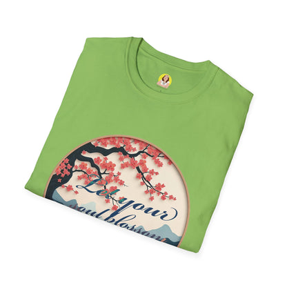 Cherry Blossom Graphic T-Shirt, Floral Tee for Nature Lovers, Spring Fashion, Travel Souvenir, Gift for Her