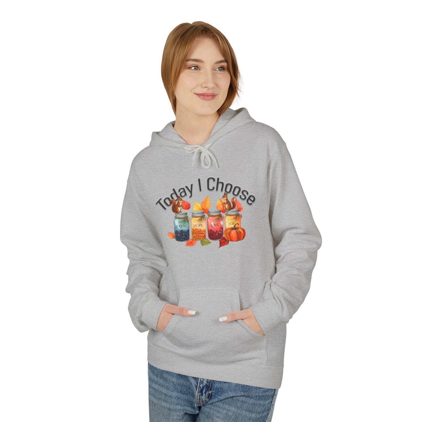 Cheerful Choices Hoodie, Positive Affirmation Sweater, Cozy Gift for Friends, Motivation Apparel, Fall Fashion