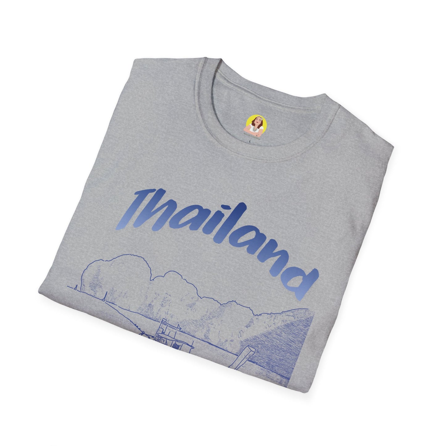 Thailand Adventure Unisex Softstyle T-Shirt - Travel Tee, Summer Vibes, Wanderlust Gift, Casual Wear, Birthday Present