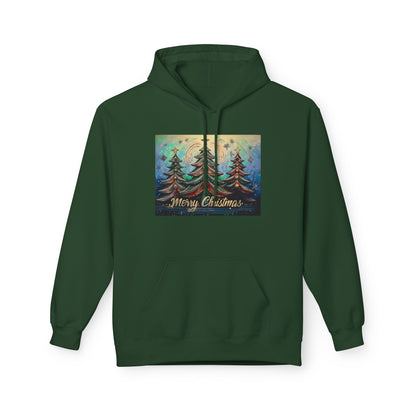 Cozy Christmas Hoodie, Unisex Holiday Sweatshirt, Fleece Pullover for Winter Gifting, Merry Christmas Apparel, Warm Festive Wear