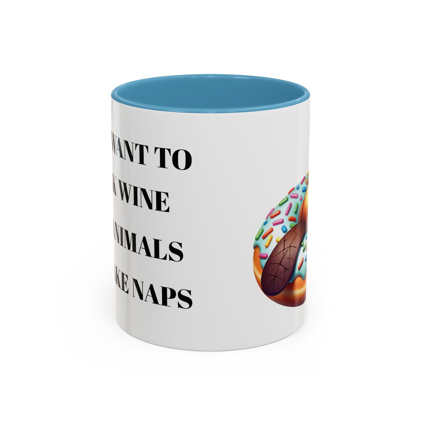 Cute Beaver Donut Coffee Mug - Fun Gift for Animal Lovers