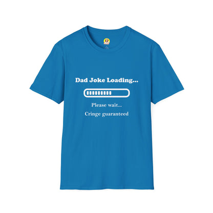 Dad Joke Loading Unisex Softstyle T-Shirt, Funny Gift for Dads, Father's Day Tee, Humor Apparel, Casual Wear