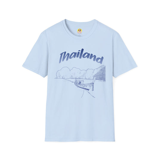 Thailand Adventure Unisex Softstyle T-Shirt - Travel Tee, Summer Vibes, Wanderlust Gift, Casual Wear, Birthday Present