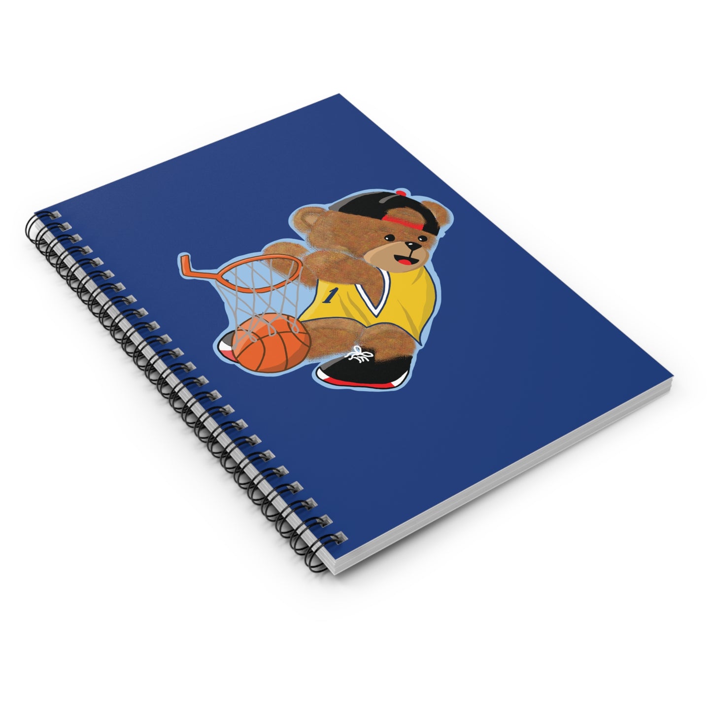 Basketball-Themed Spiral Notebook - Perfect for Students, Gift for Sports Lovers, Fun Journaling, Back to School Supplies, Cute Desk [...]