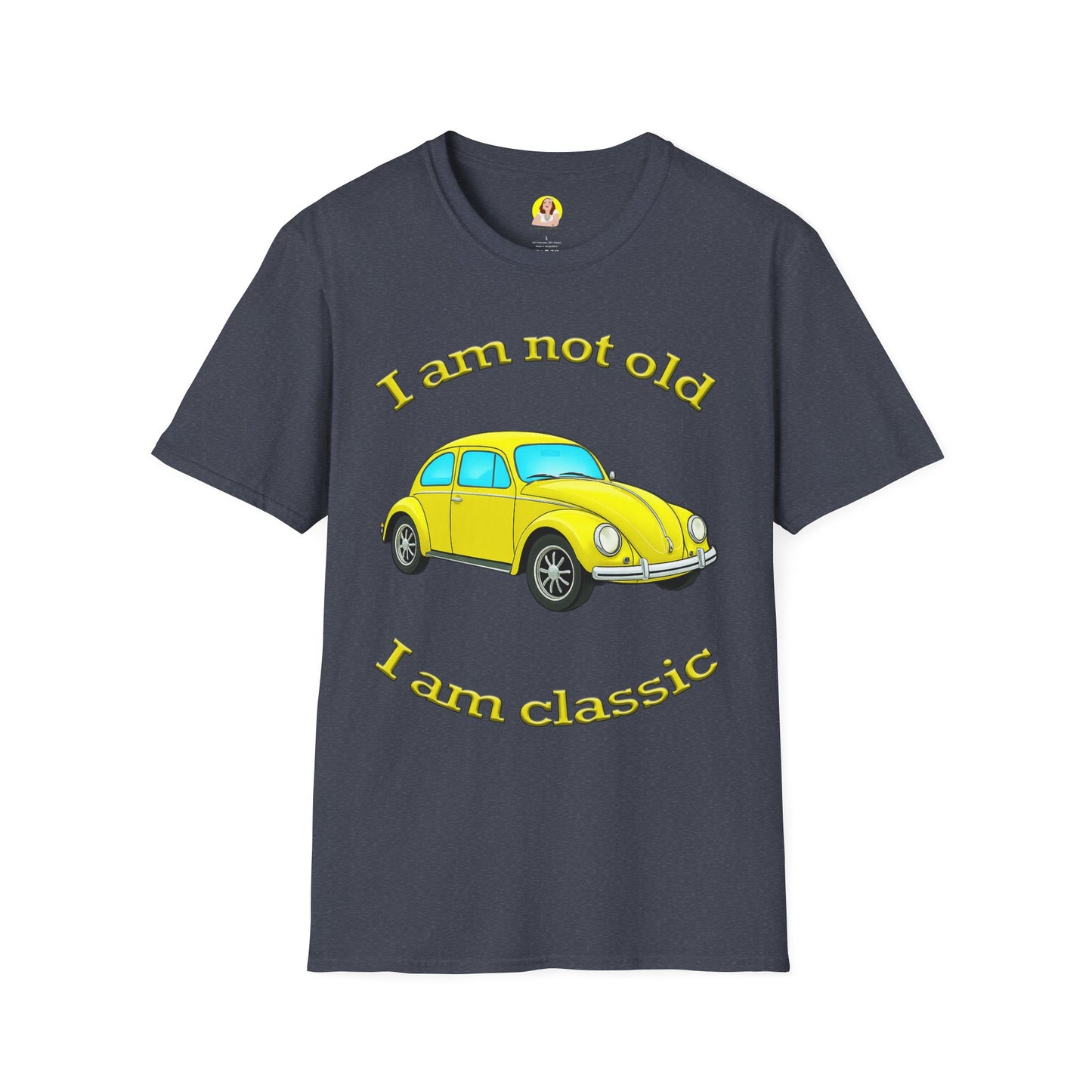 Classic Car Humor T-Shirt, Funny Gift for Father's Day, Retro Tee, Vintage Car Shirt, Birthday Present, Classic Style Apparel