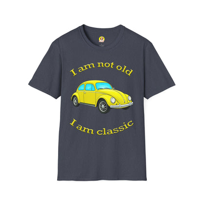 Classic Car Humor T-Shirt, Funny Gift for Father's Day, Retro Tee, Vintage Car Shirt, Birthday Present, Classic Style Apparel
