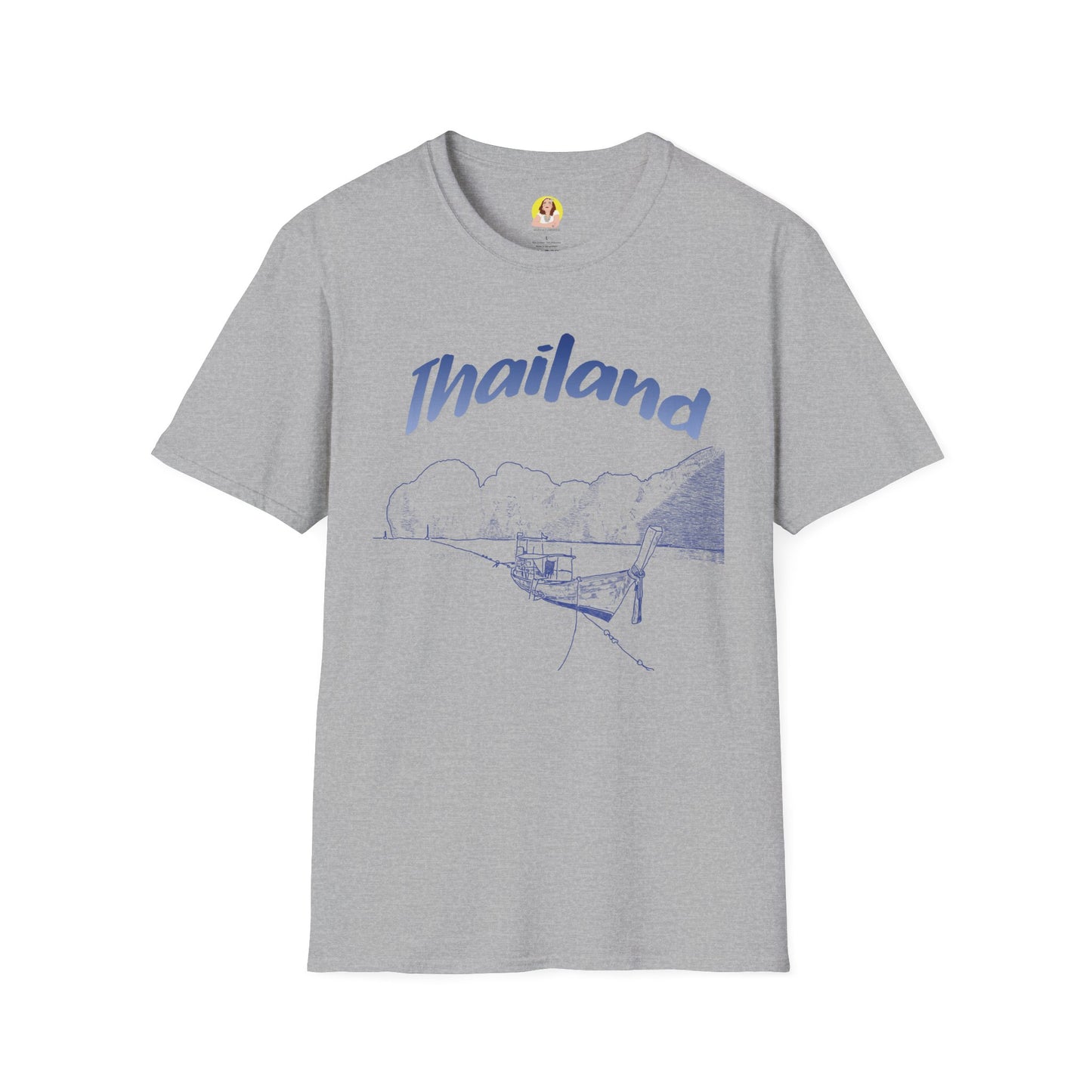 Thailand Adventure Unisex Softstyle T-Shirt - Travel Tee, Summer Vibes, Wanderlust Gift, Casual Wear, Birthday Present