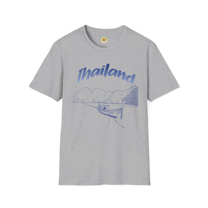 Thailand Adventure Unisex Softstyle T-Shirt - Travel Tee, Summer Vibes, Wanderlust Gift, Casual Wear, Birthday Present