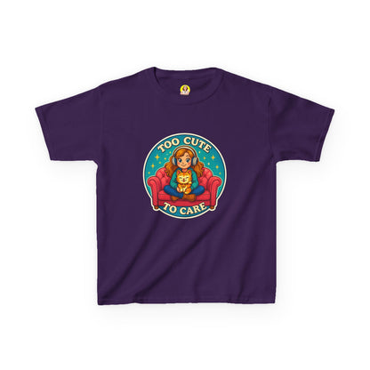 Too Cute Kids Tee, Funny Kids T-Shirt, Cute Child Gift, Birthday Outfit, Fun Children's Apparel, Casual Kids Wear