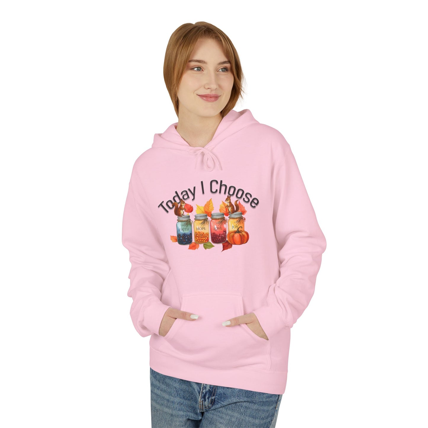 Cheerful Choices Hoodie, Positive Affirmation Sweater, Cozy Gift for Friends, Motivation Apparel, Fall Fashion