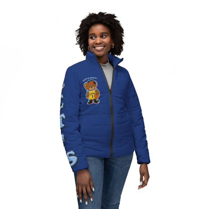 Cozy Bear Puffer Jacket - Playful, Sporty Style for Women, Perfect for Celebrations and Casual Outings, Winter Fashion, Sportswear, [...]