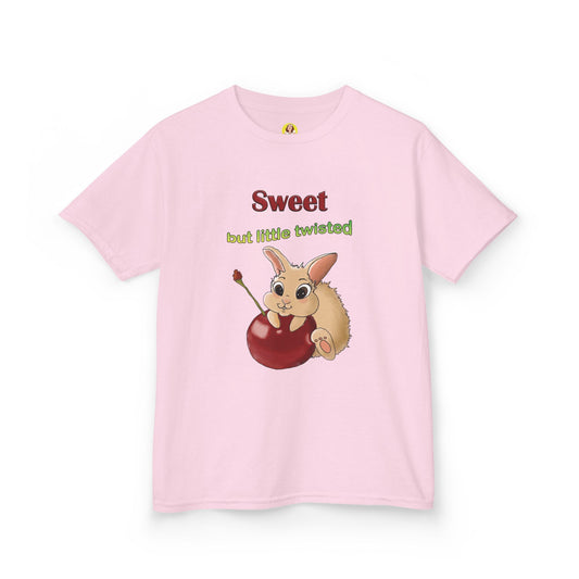 Cute Bunny Kids Tee - Heavy Cotton™ T-Shirt for Spring Celebrations
