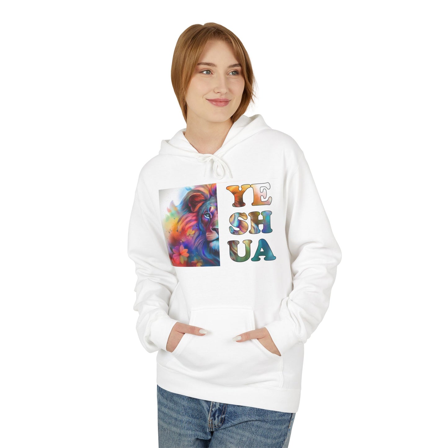 Lion Yeshua Hoodie - Unisex Fleece