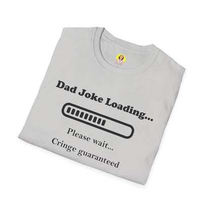 Dad Joke Loading Unisex Softstyle T-Shirt, Funny Gift for Dads, Father's Day Tee, Humor Apparel, Casual Wear