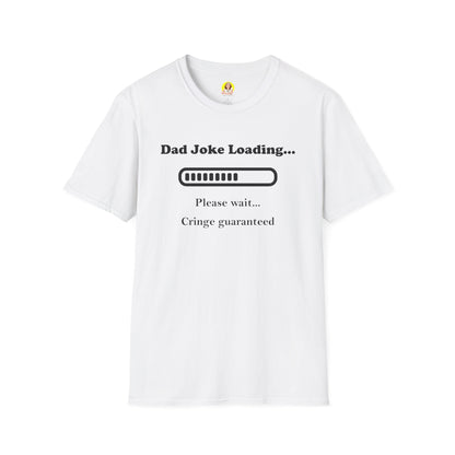 Dad Joke Loading Unisex Softstyle T-Shirt, Funny Gift for Dads, Father's Day Tee, Humor Apparel, Casual Wear
