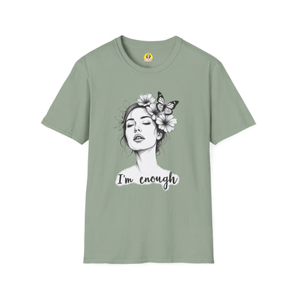 Empowering Floral T-Shirt, Inspirational Shirt, Self-Love Apparel, Gift for Her, Motivational Quote Tee