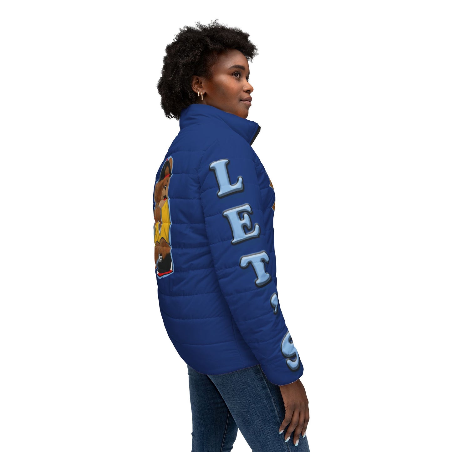 Cozy Bear Puffer Jacket - Playful, Sporty Style for Women, Perfect for Celebrations and Casual Outings, Winter Fashion, Sportswear, [...]