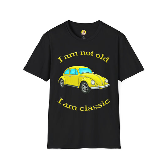 Classic Car Humor T-Shirt, Funny Gift for Father's Day, Retro Tee, Vintage Car Shirt, Birthday Present, Classic Style Apparel