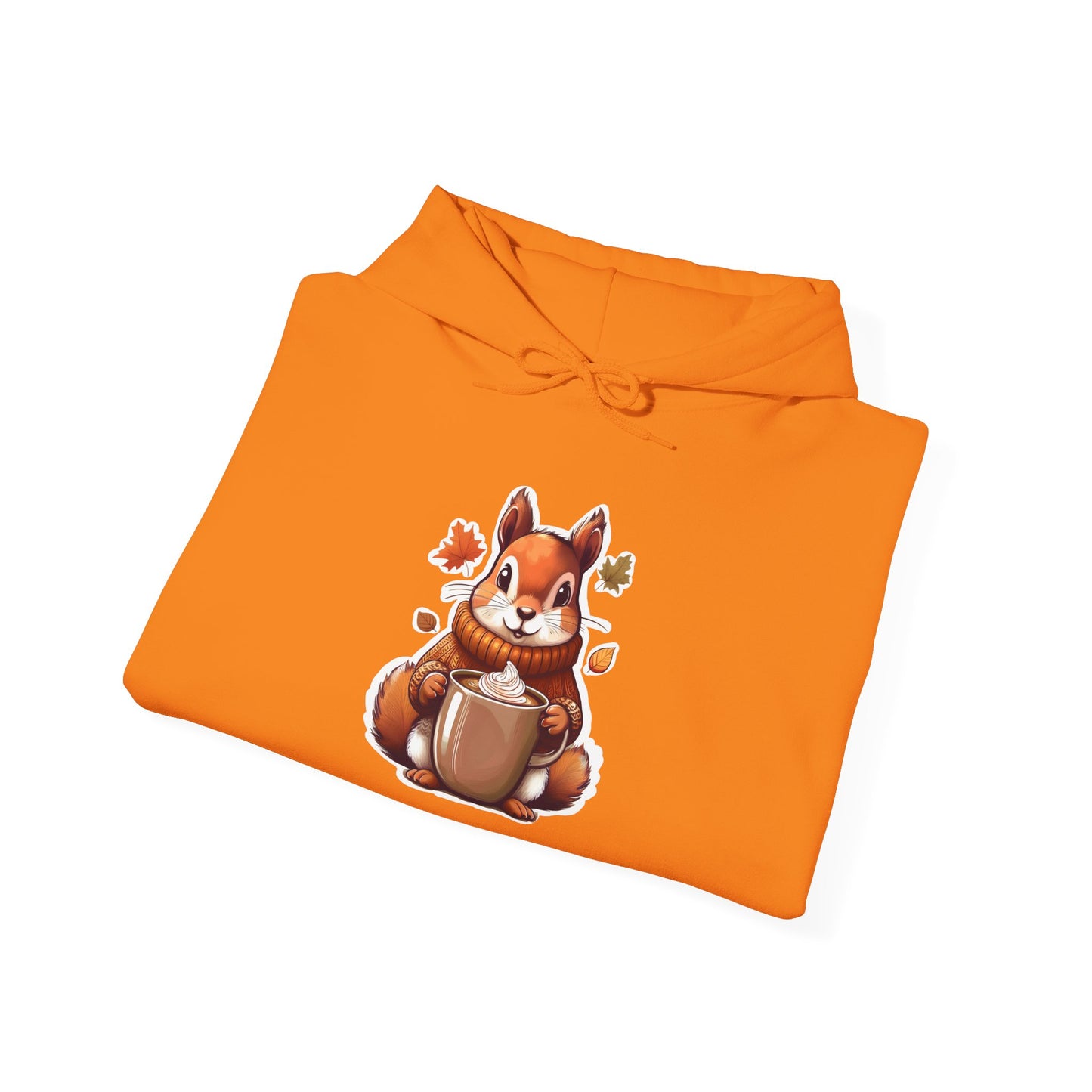 Cute Squirrel Hoodie, Cozy Sweatshirt for Animal Lovers, Fall Fashion, Gift for Friends, Cute Casual Wear, Unisex Sweater