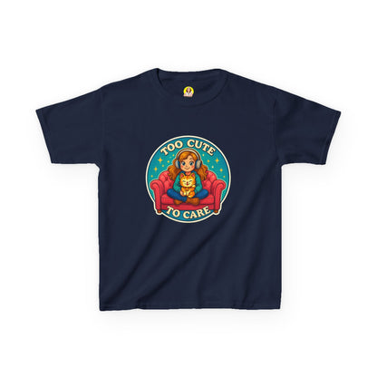 Too Cute Kids Tee, Funny Kids T-Shirt, Cute Child Gift, Birthday Outfit, Fun Children's Apparel, Casual Kids Wear