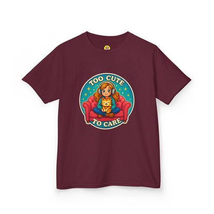 Too Cute Kids Tee, Funny Kids T-Shirt, Cute Child Gift, Birthday Outfit, Fun Children's Apparel, Casual Kids Wear