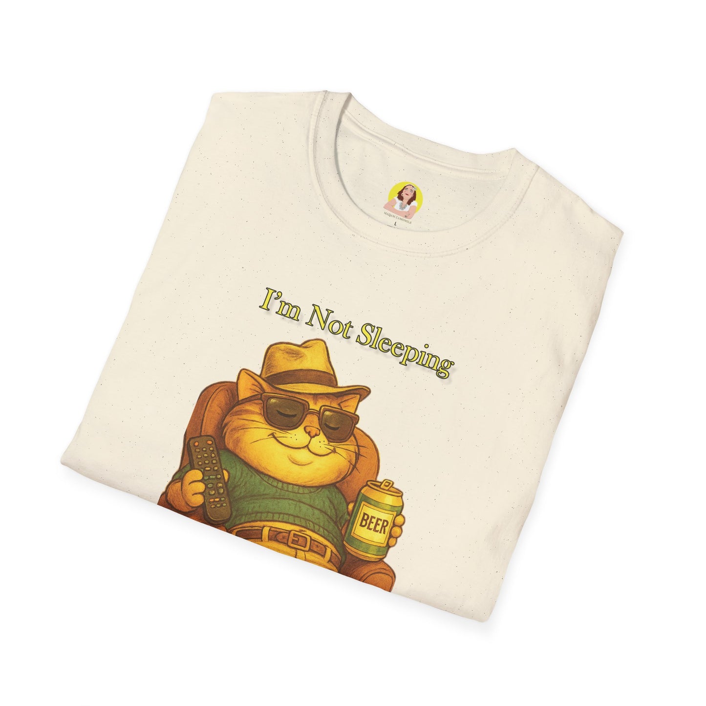 Chill Vibes T-Shirt - I'm Not Sleeping, Just Resting My Eyes, Relaxed Style, Perfect for Lazy Days, Gift for Friends