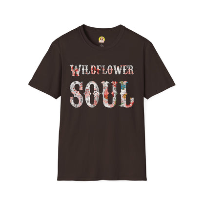 Wildflower Soul Unisex T-Shirt | Nature Lover Gift, Boho Style Tee, Comfortable Fashion, Summer Wear, Festival Outfit
