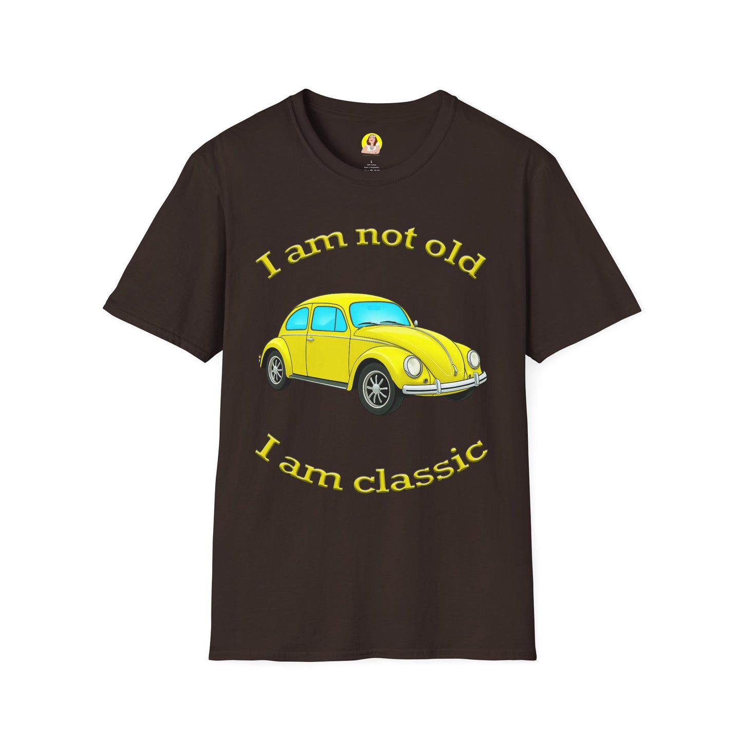 Classic Car Humor T-Shirt, Funny Gift for Father's Day, Retro Tee, Vintage Car Shirt, Birthday Present, Classic Style Apparel