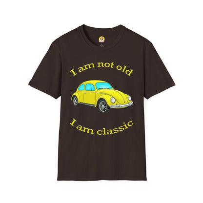 Classic Car Humor T-Shirt, Funny Gift for Father's Day, Retro Tee, Vintage Car Shirt, Birthday Present, Classic Style Apparel