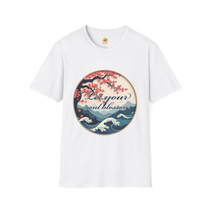 Cherry Blossom Graphic T-Shirt, Floral Tee for Nature Lovers, Spring Fashion, Travel Souvenir, Gift for Her