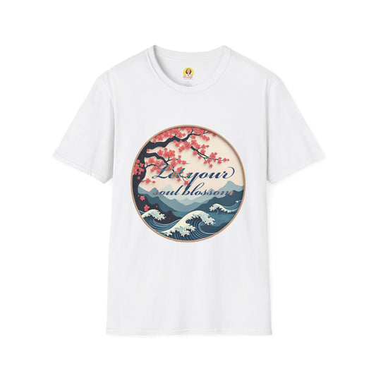 Cherry Blossom Graphic T-Shirt, Floral Tee for Nature Lovers, Spring Fashion, Travel Souvenir, Gift for Her