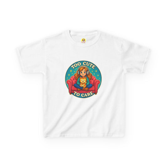 Too Cute Kids Tee, Funny Kids T-Shirt, Cute Child Gift, Birthday Outfit, Fun Children's Apparel, Casual Kids Wear