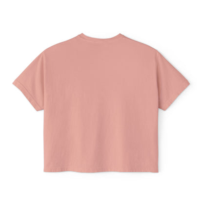 Women's Boxy Tee - Cute Cat Design, Perfect Gift for Mom