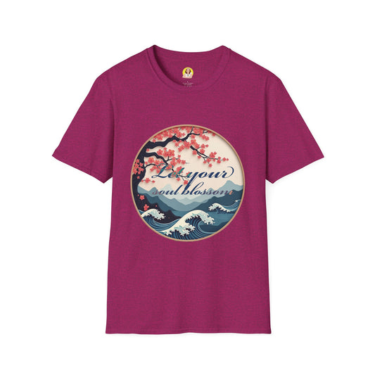 Cherry Blossom Graphic T-Shirt, Floral Tee for Nature Lovers, Spring Fashion, Travel Souvenir, Gift for Her