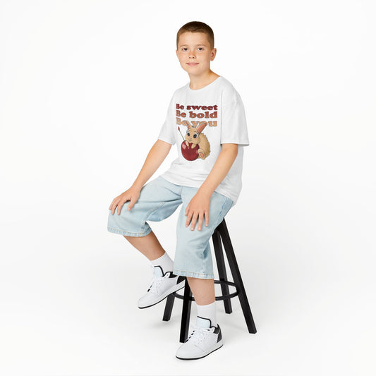 Cute Bunny Kids Tee - Heavy Cotton™ T-Shirt for Spring Celebrations