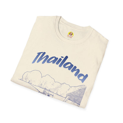 Thailand Adventure Unisex Softstyle T-Shirt - Travel Tee, Summer Vibes, Wanderlust Gift, Casual Wear, Birthday Present