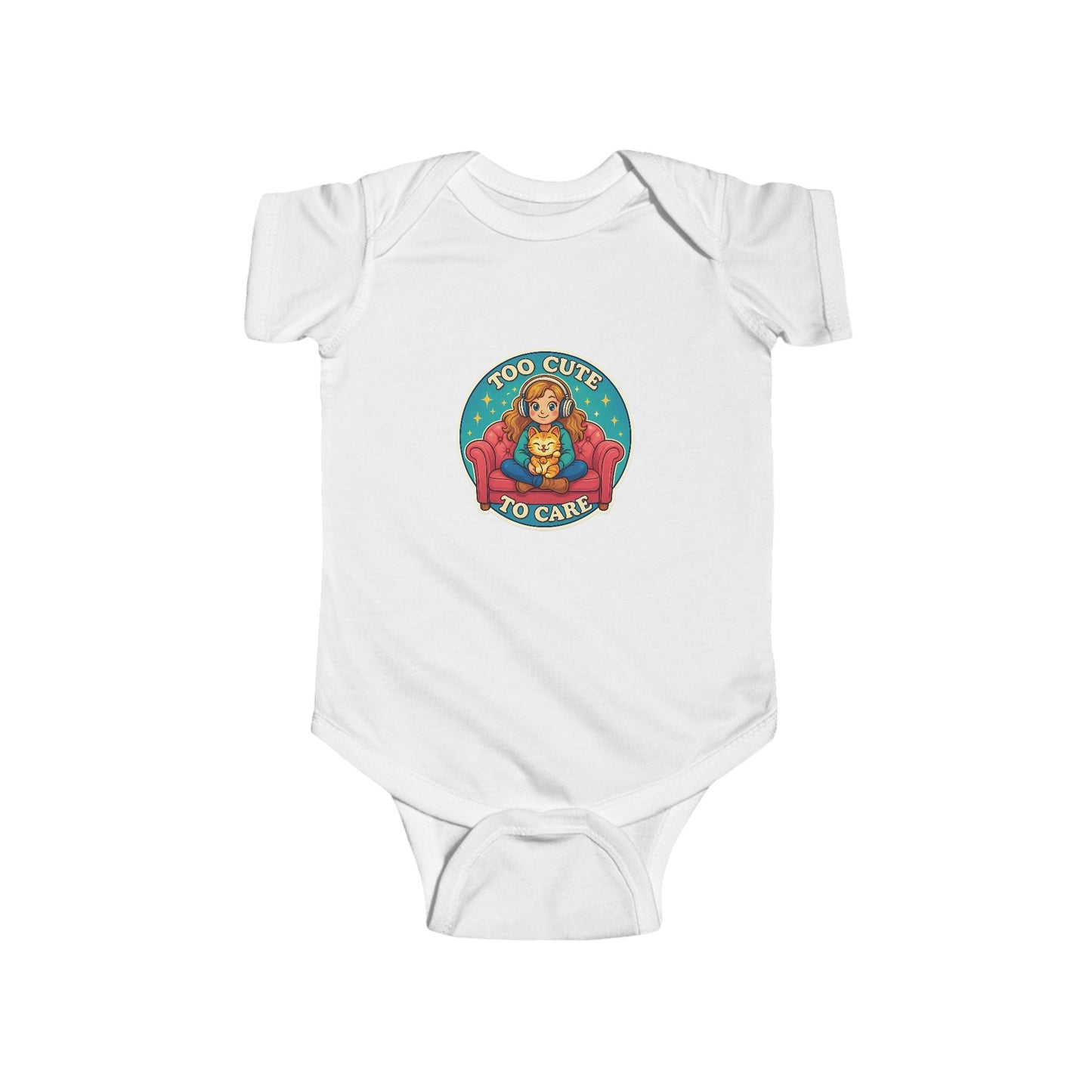 Cute Infant Bodysuit - Perfect for Baby Showers, New Parents, Playtime, Birthday Gifts, Adorable Keepsake