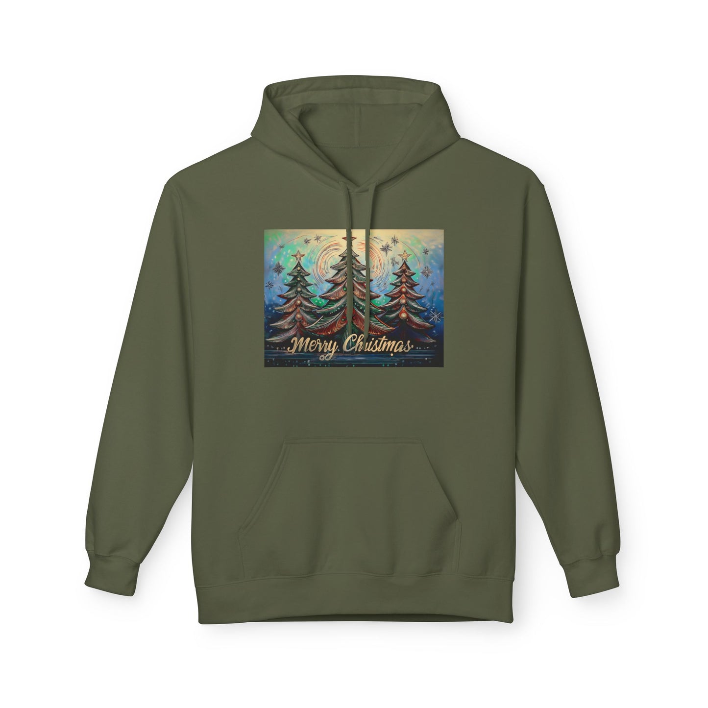 Cozy Christmas Hoodie, Unisex Holiday Sweatshirt, Fleece Pullover for Winter Gifting, Merry Christmas Apparel, Warm Festive Wear