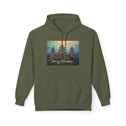 Cozy Christmas Hoodie, Unisex Holiday Sweatshirt, Fleece Pullover for Winter Gifting, Merry Christmas Apparel, Warm Festive Wear