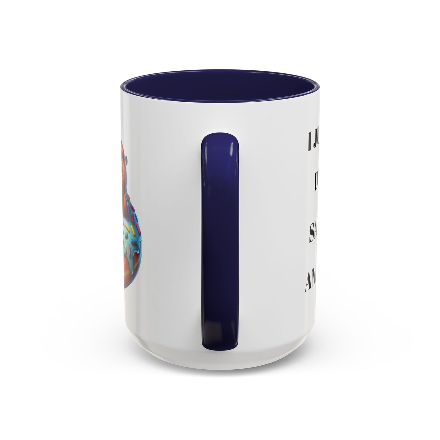 Cute Beaver Donut Coffee Mug - Fun Gift for Animal Lovers