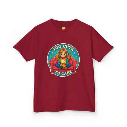 Too Cute Kids Tee, Funny Kids T-Shirt, Cute Child Gift, Birthday Outfit, Fun Children's Apparel, Casual Kids Wear